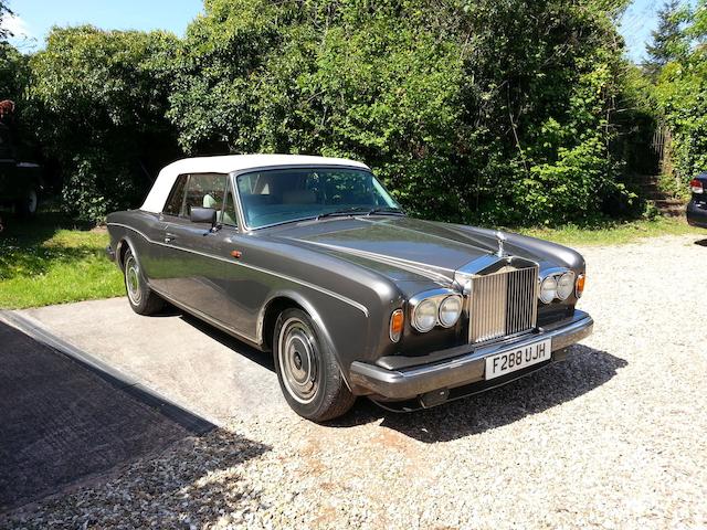 1989 Rolls-Royce Corniche II Convertible