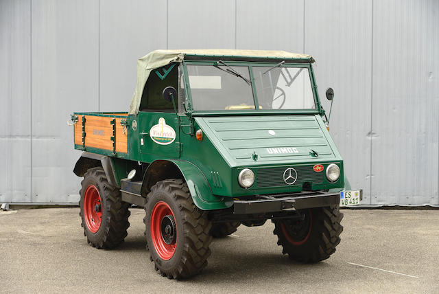 1959 Mercedes-Benz Unimog Type 411 Open Cab Flat-Bed