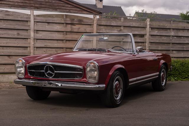 1970 Mercedes-Benz 230SL Convertible with Factory Hardtop