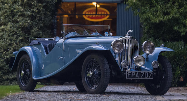 1937 AC 16/80hp 'Short Chassis' Competition Sports