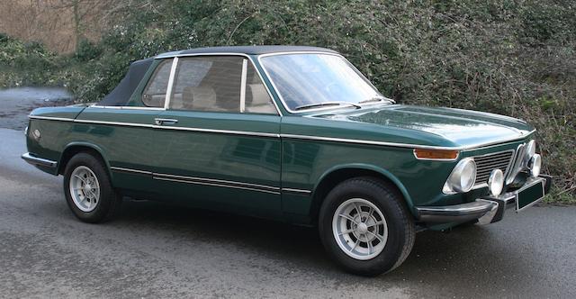 1972 BMW 2002 Baur Cabriolet