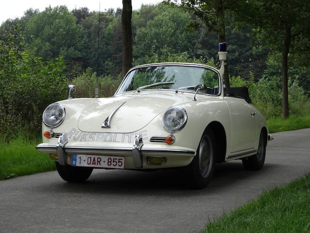 1962 Porsche 356B 1600 Cabriolet 'Rijkspolitie'