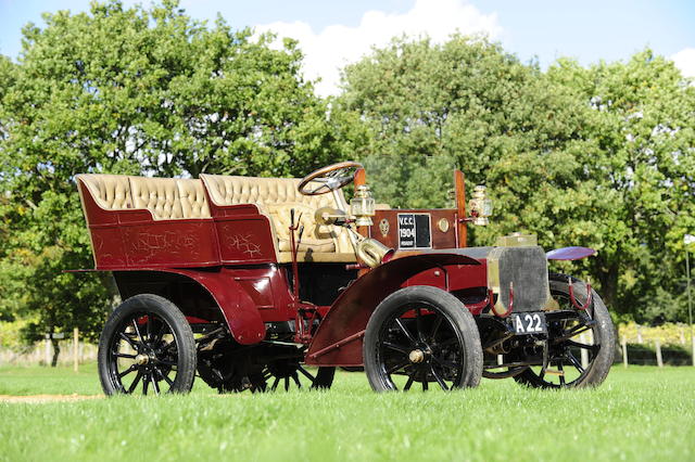 1904 Peugeot 9hp Twin-cylinder Rear-entrance Tonneau