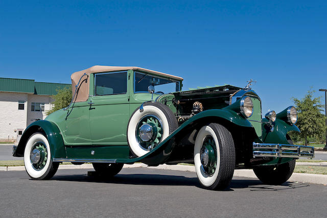 1930 Pierce-Arrow Model B Convertible Coupe