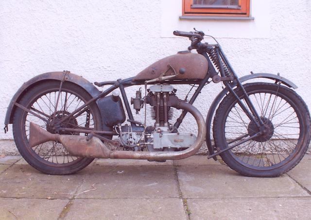 1929 AJS 349cc Model M6 'Big Port'