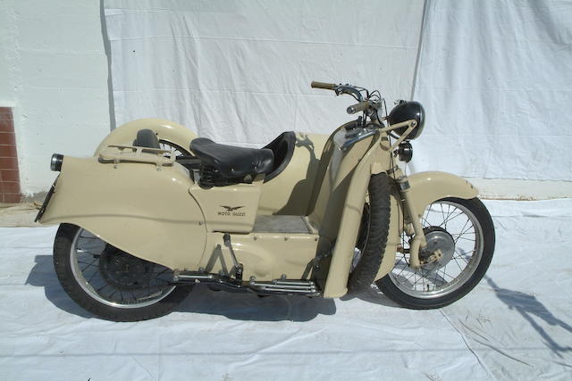 1951 Moto Guzzi 160cc Galletto & Sidecar