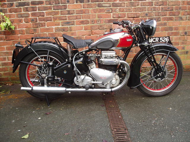 1939 Ariel 601cc Model 4F 'Square Four'