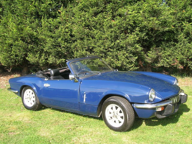 1971 Triumph Spitfire MkIV Roadster