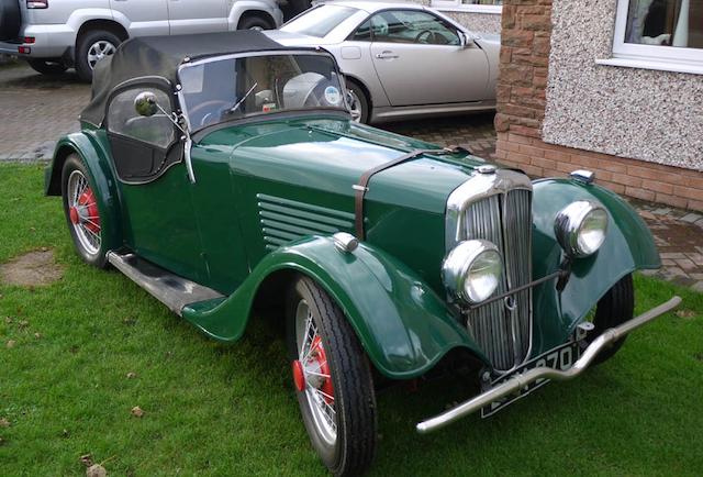 1934 BSA 8.9hp Scout Roadster