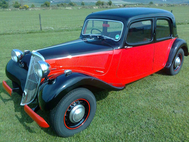 1951 Citroën 'Light Fifteen' Saloon