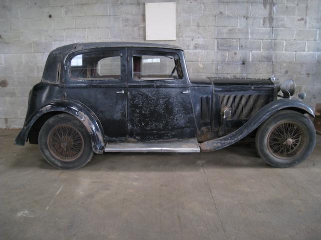 1934 Talbot AW75 Sports Saloon