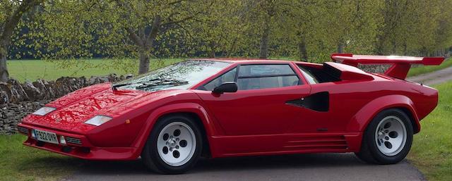 1988 Lamborghini Countach 5000 QV Coupé