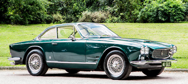 The 1963 Earls Court Motor Show car 

1963 Maserati 3500 GTI Sebring 'Series I' Coupé