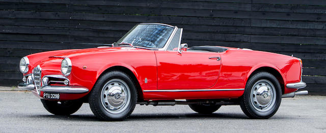 1964 Alfa Romeo Giulia 1600 Spider Veloce