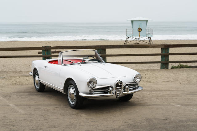 1959 Alfa Romeo Giulietta Spider Veloce 750F