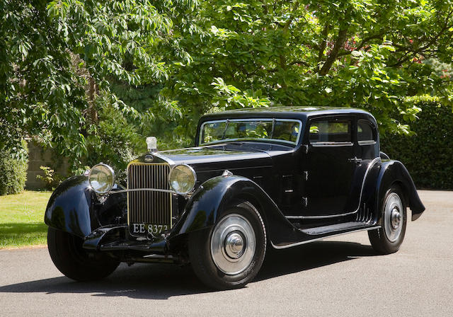 1933 Delage D8S 'Conduite Interieur' COUPE