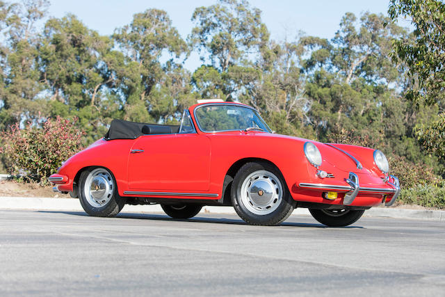 1964 Porsche 356SC 1600 Cabriolet