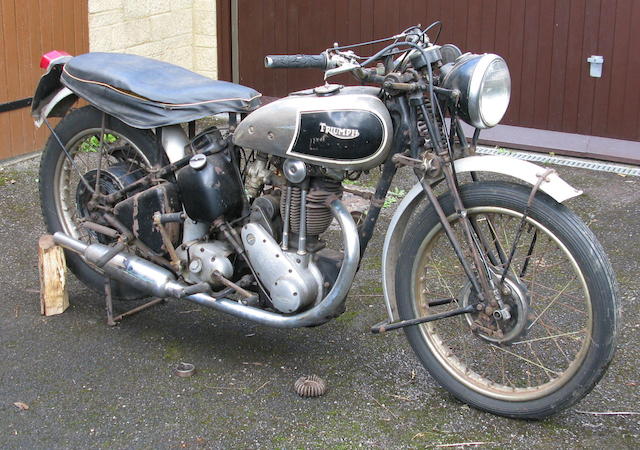 c.1942 Triumph 343cc 3HW Project