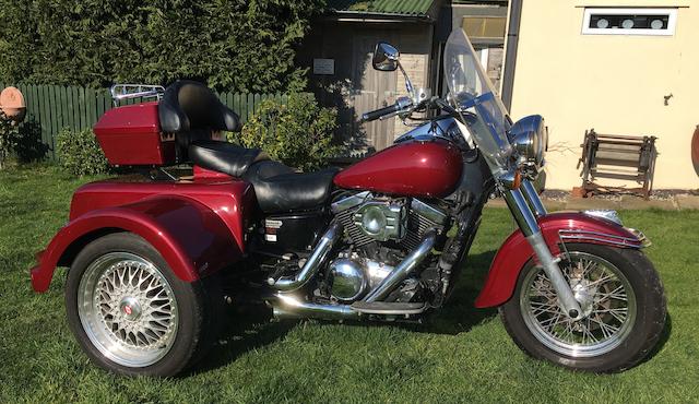 2003 Kawasaki VN1500 Vulcan Trike and Trailer