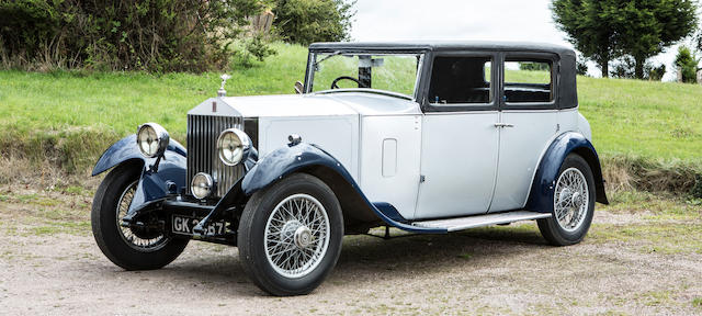 1929 Rolls-Royce 20/25hp Weymann Saloon