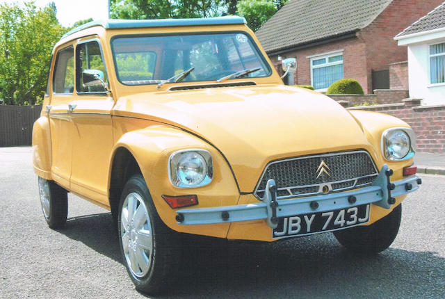 1971 Citroën Dyane 6 Saloon