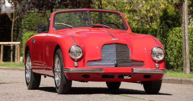 Aston Martin  DB2 Vantage cabriolet 1953