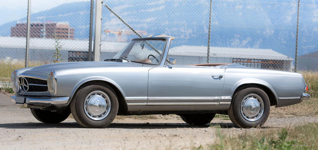 Mercedes-Benz  280 SL boîte manuelle ZF cinq rapports Cabriolet avec Hardtop 1968