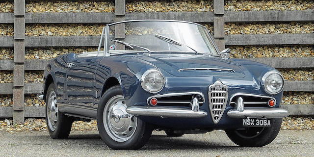 Alfa Romeo  Giulia 1600 Spider avec hardtop 1963