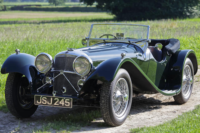 1938 SS100 Jaguar 3Â½-Litre Roadster