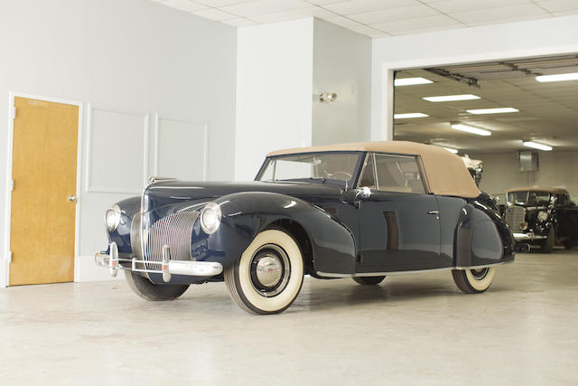 1940 Lincoln Zephyr Convertible Coupe 