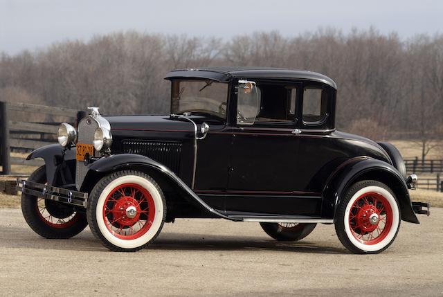 1930 Ford Model A Five Window Coupe  