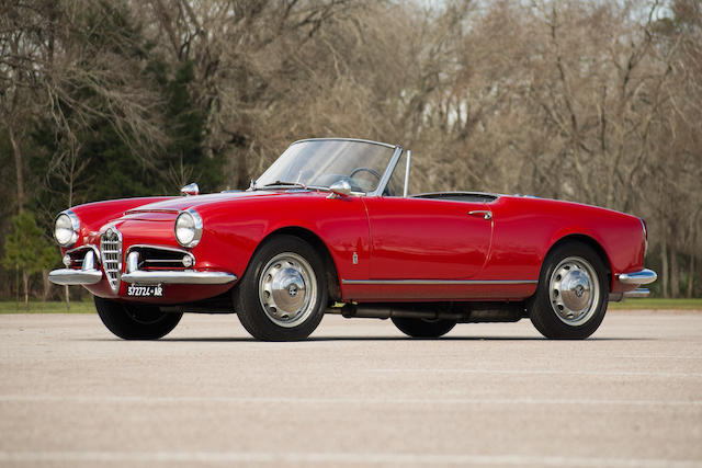 1963 Alfa Romeo GIULIA 1600 NORMALE SPIDER