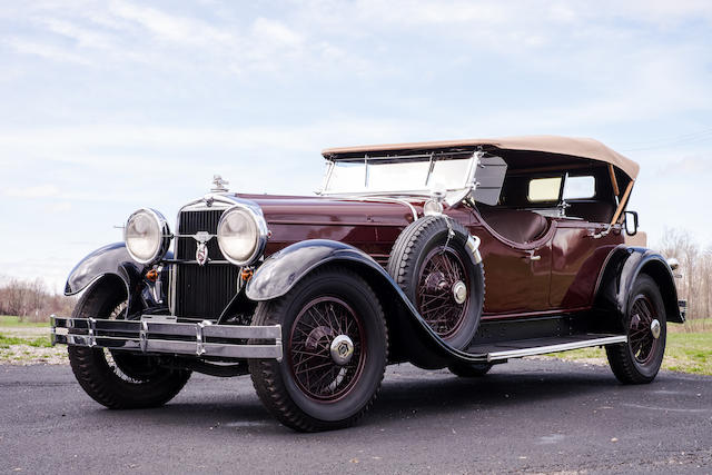 1929 Stutz Series M Four-Passenger, Dual-Cowl Speedster