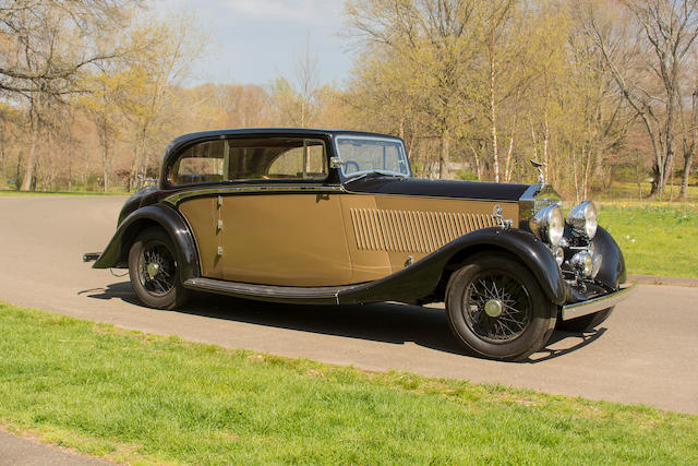 1935 ROLLS-ROYCE 20/25HP PILLARLESS COUPE
