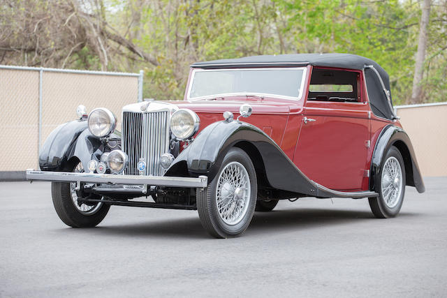 1938 MG SA DROP HEAD COUPE