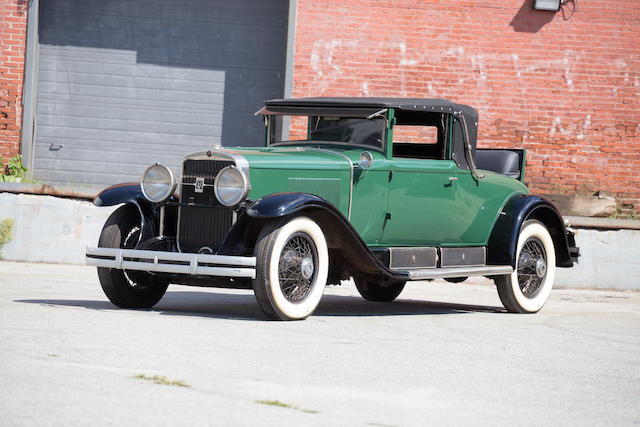 1928 CADILLAC V-8 CONVERTIBLE COUPE