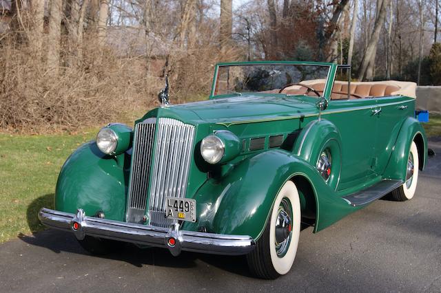 1937 PACKARD  SUPER EIGHT CONVERTIBLE SEDAN