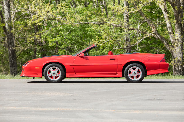 1992 CHEVROLET CAMARO Z/28 CONVERTIBLE