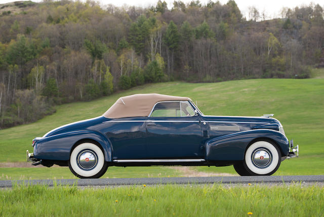 1939 CADILLAC SERIES 75 CONVERTIBLE COUPE