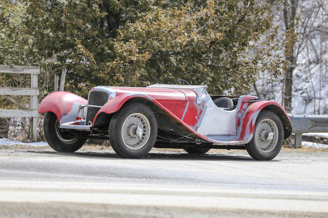 1938 Jaguar SS100 2Â½ Liter Roadster