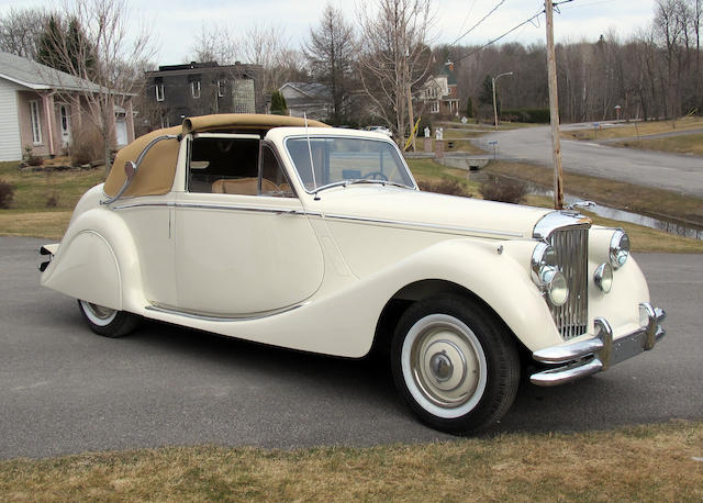 1950 Jaguar MkV 3Â½ Liter Drophead Coupe