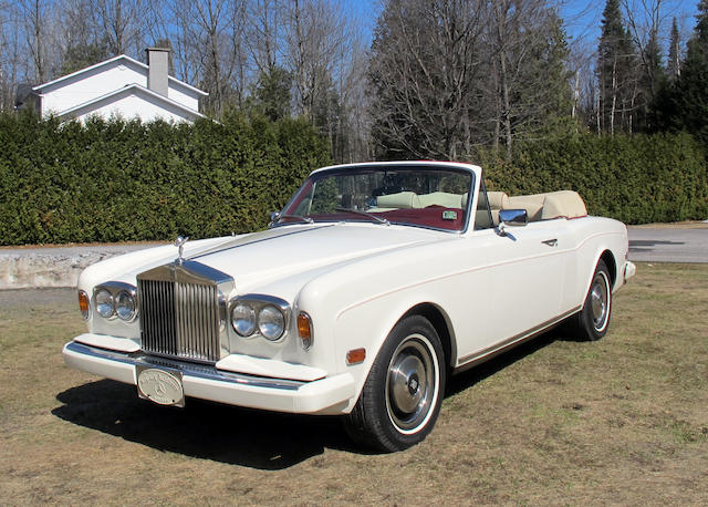 1981 Rolls-Royce Corniche Convertible