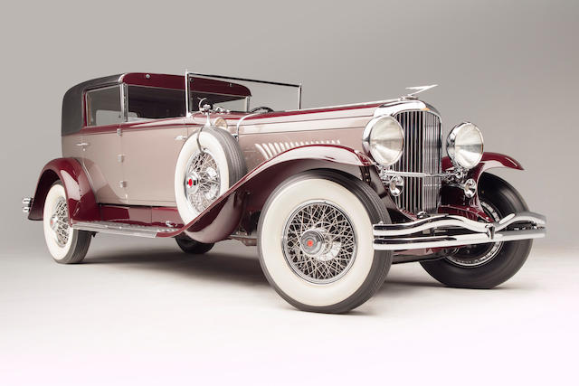 1930 DUESENBERG MODEL J TOWN CABRIOLET