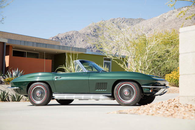 1967 CHEVROLET CORVETTE 327/350HP ROADSTER