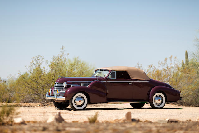 1940 CADILLAC SERIES 75 CONVERTIBLE COUPE