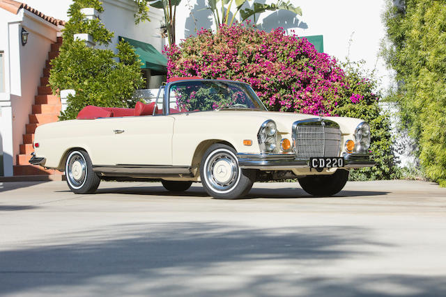 1971 MERCEDES-BENZ  280SE 3.5 CABRIOLET