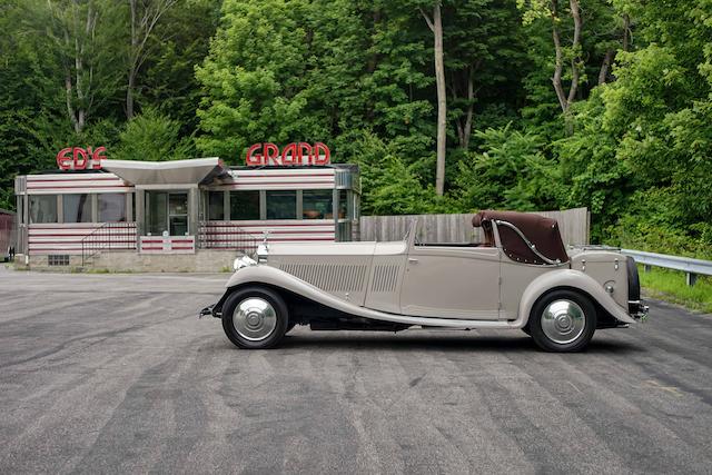 1934 ROLLS-ROYCE  PHANTOM II CONTINENTAL OWEN SEDANCA COUPE