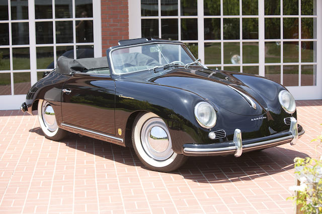 1955 PORSCHE 356 PRE-A CONTINENTAL CABRIOLET