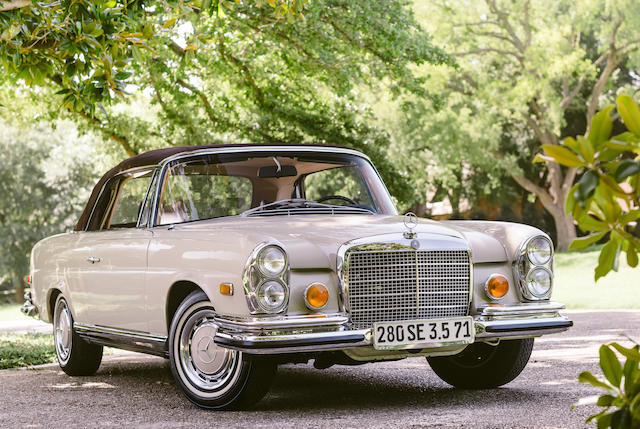 1971 MERCEDES-BENZ 280SE 3.5 CABRIOLET