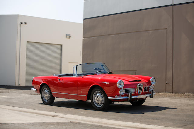 1963 ALFA ROMEO 2600 SPIDER